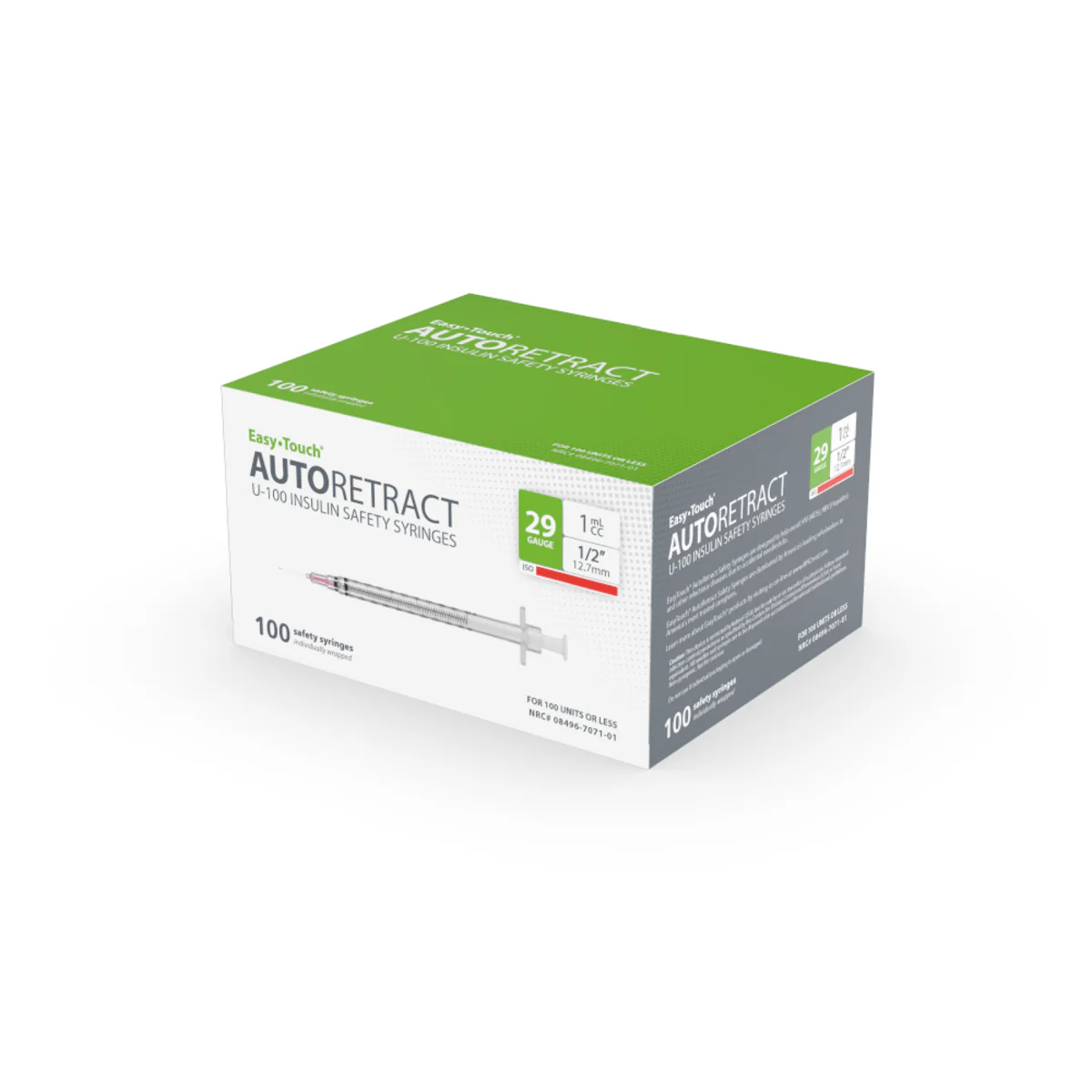 AutoRetract Syringes